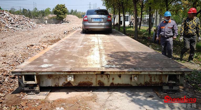 南通崇川區100噸12米二手地磅